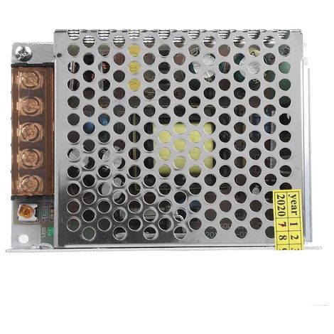 Alimentation à Découpage Haute efficacité pour écran LED et Vidéosurveillance - Excellentes Fonctions de Protection - Sûr et Fiable (S-50-5 (5V/10A/50W) AC100-240V) (1/5)