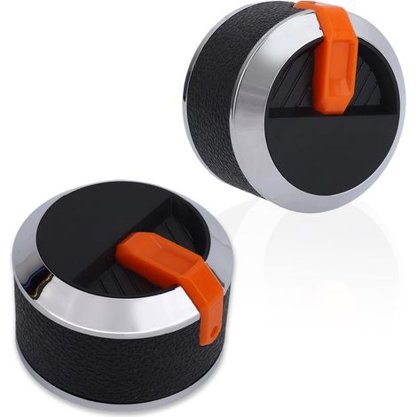 Lot de 2 Boutons Rechange pour Plancha à Gaz, Boutons Commande Orange Poêle à Frire Compatibles avec les Accessoires pour Planchas Blackstone de 43 55 71 91 cm (1/5)