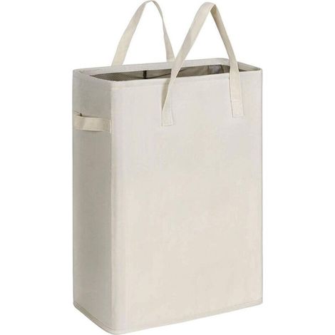 Panier à linge fin, petit sac à linge pliable et étroit avec poignée. (1/4)