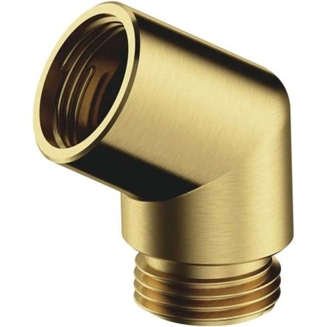 OMNIRES - Adaptateur pour pomme de douche, laiton brossé T87BSB (1/2)