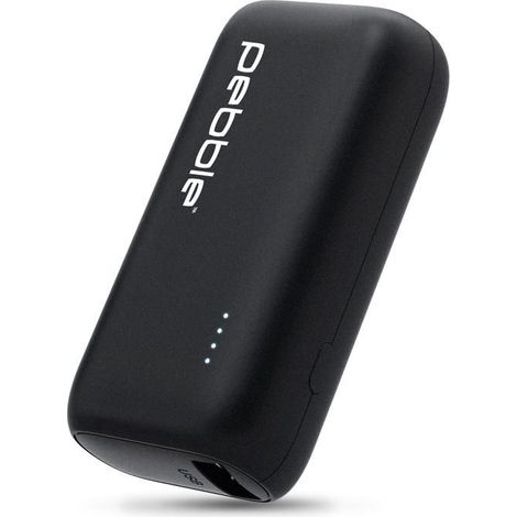 Banco de energía Veho Pebble PZ-5 5000 mAh 12 V con PD USB-C Negro, VPP-114-PZ5-B