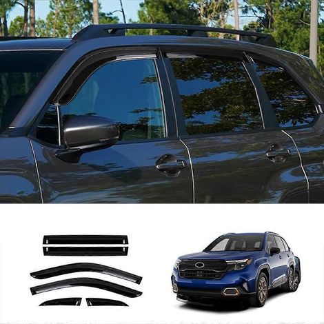 Déflecteurs de pluie pour vitres de voiture, accessoires pour Subaru Forester 2025, modifications extérieures ( ) (1/5)