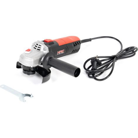 NAC Amoladora Angular 125mm 800W  Herramienta Compacta para Corte y Pulido  Ideal para Trabajos en Metal, Madera y Más  Diseño Ergonómico y Potente