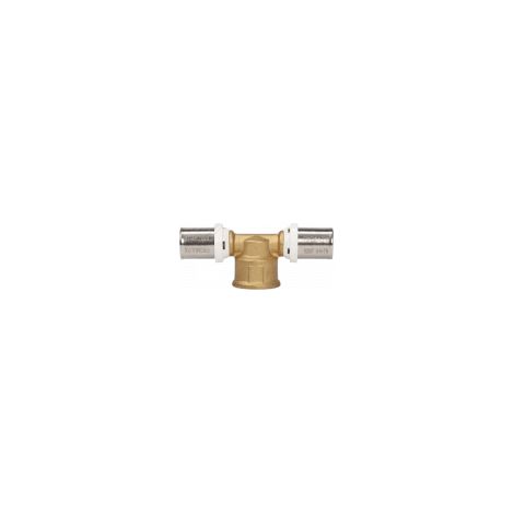 Raccord Multicouche à sertir Té femelle Ø32 - F1" (26/34) - Ø32 (1/6)