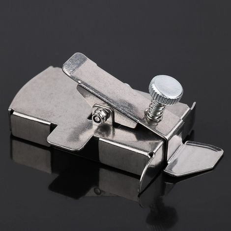 AHLSEN Guide de Couture Magnétique, Couture Magnetique Guide, 2 Pièces Guide De Couture Droite pour Machine À Coudre Outil de Jauge de Fixation Multifonctionnel (1/5)