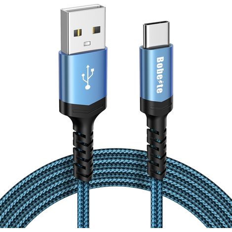 Câble USB C Charge Rapide [1M] Cable Chargeur USB Type C pour Samsung Galaxy S24 S23 S22 S21 S20 Plus Ultra S10 S10E A13 A14 A15 A25 A34 A35 A53 A54 A55,iPhone 16 15 Pro Max Plus,Redmi Note 13 Pro 12 (1/5)