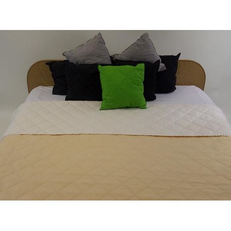 Funda de almohada Tereska 40x40 color crema