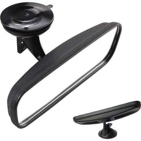 Miroir angle mort voiture réglable, Rétroviseur Conduite Accompagnée Grand Angle avec Ventouse pour Intérieur Voiture Camion SUV, Accessoire Sécurité pour Moniteur et Élève Conducteur (1/5)