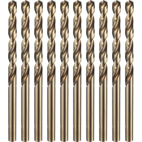 5pcs M35 Cobalt Twist Drill Bit 4.8mm(3/16") Dia Acier Rapide (1/5)