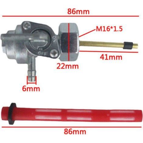 Honda Kraftstoffschalter kompatibel mit Honda CB400/550/650/750 CL350 CM400 CX500 (1/5)