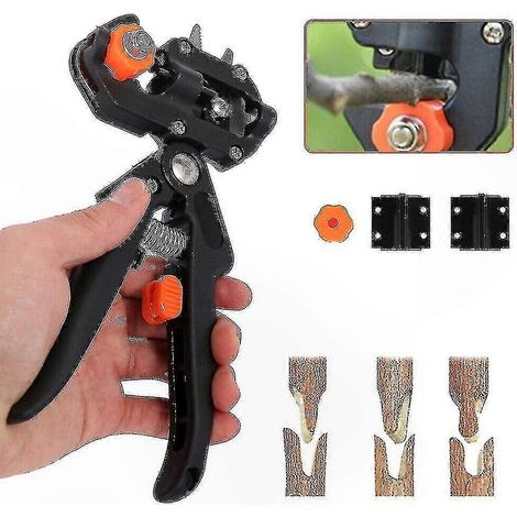 Sécateur de greffage pour arbres fruitiers - Cisailles de jardinage professionnelles pour coupe de branches et taille des plantes (1/5)