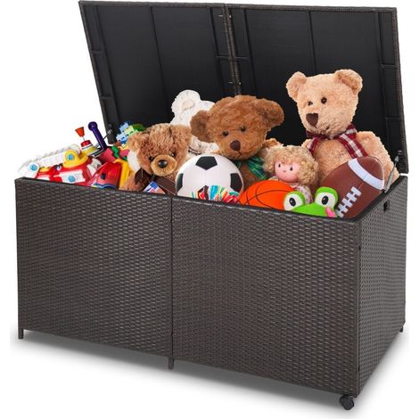 Caja de almacenamiento con capacidad de 662 L 150 x 77 x 73 cm (1/5)