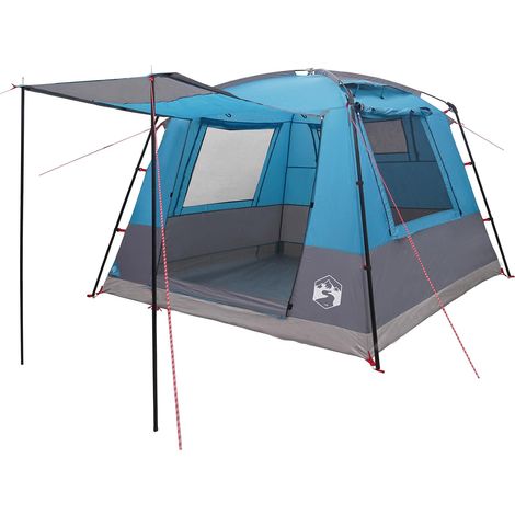 Maison Exclusive - Partyzelt 10 Personen Blau 185T Polyester mit (1/5)