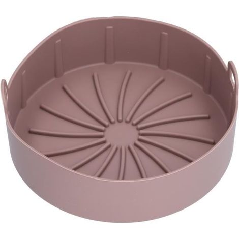 Ustensiles de cuisine en silicone réutilisables pour remplacer le panier de la friteuse électrique,19CM ES006 (1/4)