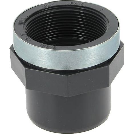 Raccord Pvc Mixte 63-50 Raccord Pvc Fileté/coller ø63-50mm - Capvert