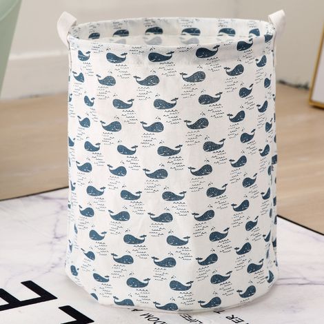 Tissu de ménage Panier pour linge sale Panier pour linge sale (D)