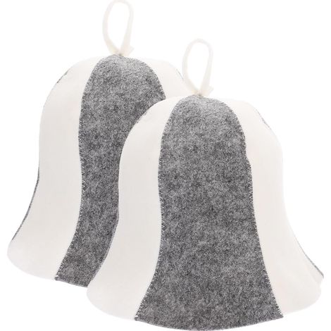 Pack Filz Saunahüte for Damen Wiederverwendbare