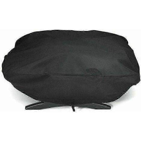 Housse de protection 2025 210D pour barbecues à gaz Q1200 et 1000, compatible avec les modèles Q1200, Q1400, Q1000, Q100, Q120 et Baby Q, anti-UV (1/5)