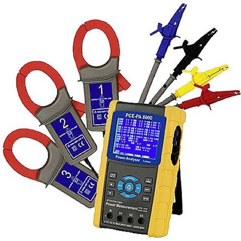 PCE Instruments PCE-PA 8000 Analyseur de réseau (1/5)