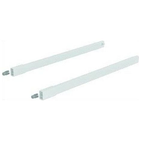 Hettich Schubkasten-Längsreling-Set ArciTech,9149285 NL270mm,links und rechts, weiß
