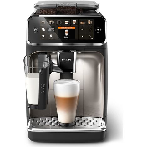 machine à café grain 5400, 12 boissons, Noir Chrome