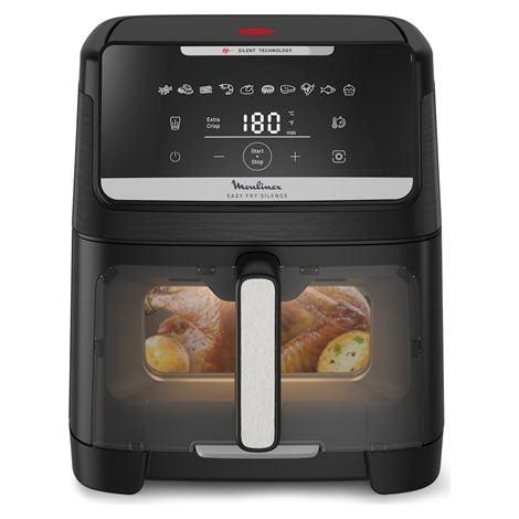 Moulinex Easy Fry Silence XXL Friteuse Noir 7 Litres