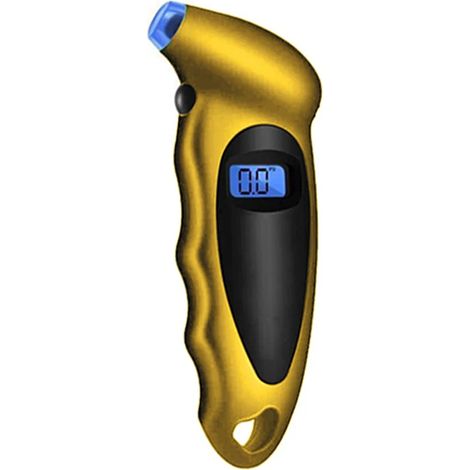 Manomètre numérique de pression des pneus 0-150 PSI avec rétroéclairage, haute précision, baromètre automobile, manomètre de test, écran LCD