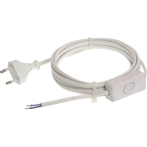 as-schwabe 70631 Cavo elettrico bianco 3 metri