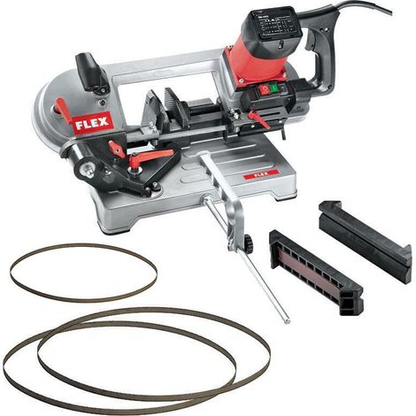 FLEX Bandsäge Metall SBG 4910 inkl. 4 Bandsägeblätter + Kunststoffspannbacken SBG-SP10 (1/6)
