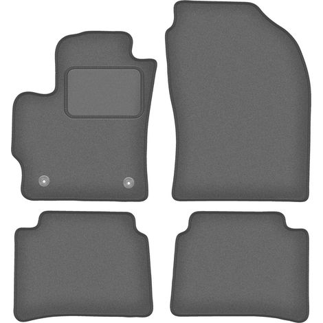 Tapis de sol en velours graphite pour : Toyota Corolla E21 break/berline (2019-)
