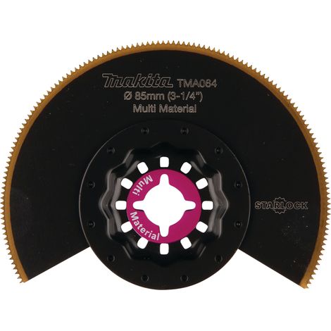 Makita B-64973 Lama Starlock 18TPI BiM - TiN TMA064 85mm Multimateriali (1/4)