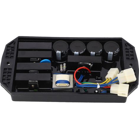 Régulateur automatique de tension 3 phases 8 fils, module AVR pour génératrice à balais 8-15KW, pièce de rechange pour groupe électrogène (1/5)