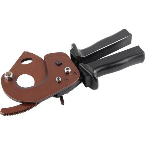 Cisailles à câble industrielles J40A 300mm² avec mécanisme à cliquet pour coupe manuelle outil professionnel (1/5)