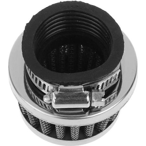 Filtre à air moto 35 mm compatible avec quads, scooters, pit bikes et karts 50cc et 110cc (1/4)