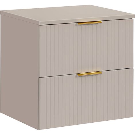 Mobile bagno senza lavabo Adriel beige 60cm (1/5)
