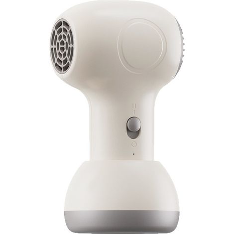 Sèche-cheveux sans fil pour bébés, 2 vitesses, basse température, silencieux, mini sèche-cheveux rechargeable, flux d'air doux pour les cheveux de bébé et la peau sensible (1/2)