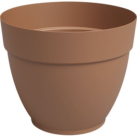 Artevasi Pflanztopf Capri Campana Kunststoff terrakotta matt Ø 25 x 21 cm