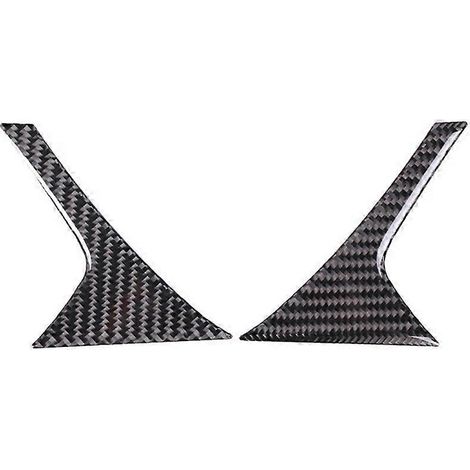 Auto Carbon Fiber Hinten Rücklicht Lampe Abdeckung Garnieren Streifen Rücklicht Augenbraue Abdeckung für Corvette C7 1 (1/5)
