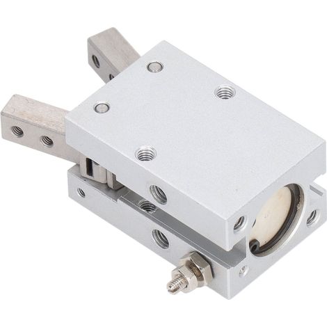 Pinces pneumatiques à vérin angulaire en aluminium pour préhension à air comprimé, simple ou double effet (1/5)