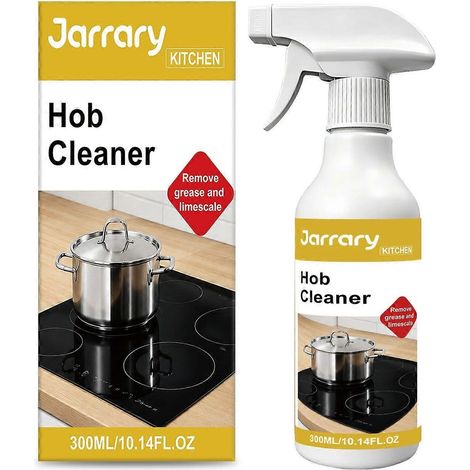 2 piècesSpray nettoyant pour plaques de cuisson, dégraissant puissant pour la cuisine, dégraissant et anticalcaire efficace pour plaques de cuisson, fours, grils et plans de travail, détachant multi-u (1/5)