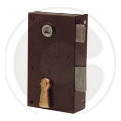Bonaiti serrure verticale art 185 entrA e droite 55 mm boA te 80 mm