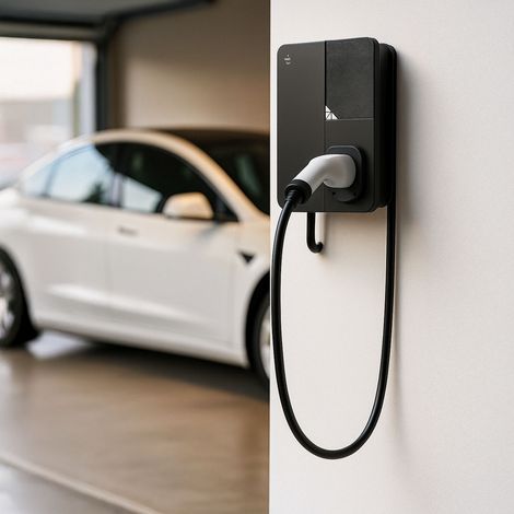 Cargador para Coche Eléctrico SMART Wifi RFID 5m Trifásico 11 kW (1/2)