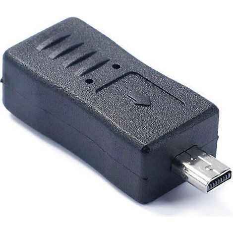 Adaptateur USB 5 broches vers Mini B 8 broches, prise femelle USB 5 broches vers Mini 8 broches femelle (1/3)