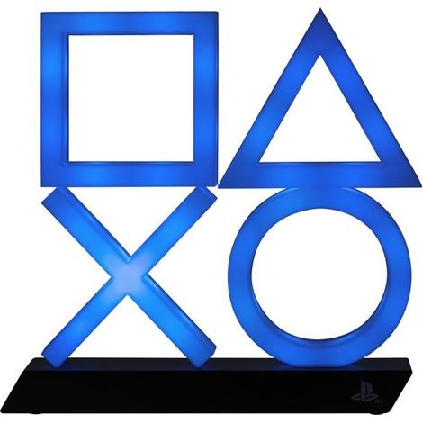 Paladone PLAYSTATION ICONS PS5 XL Lampe Noir Blanc 32cm (1/4)