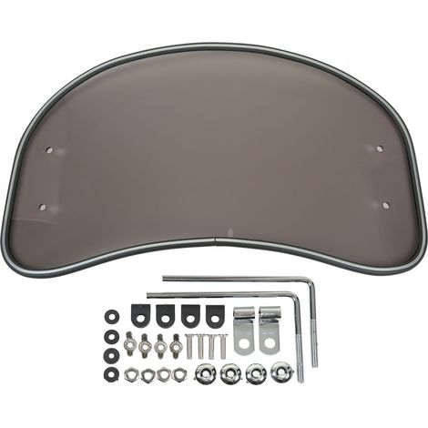 brise ovale transparent pour moto aileron avant déflecteur d (1/5)