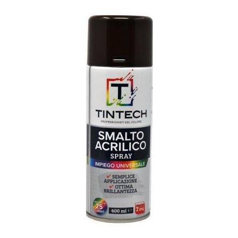 TINTECH SMALTO SPRAY 400ML NERO LUCIDO