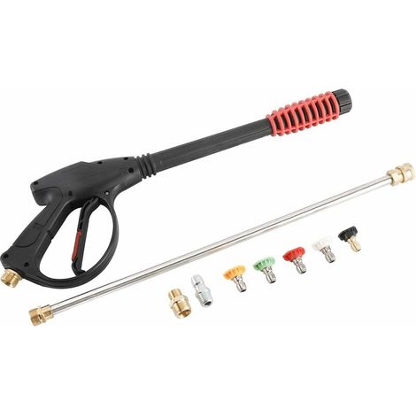 High pressure lance 250bar M22adapter with 5 nozzles for high pressure cleaner (1/5)