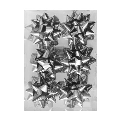 rosone 4,5" 11 cm, confezione da 6, argento  ROZ-11-SR
