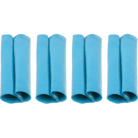 Lot de 4 protections anti-poussière en tissu pour amortisseurs de voiture RC 1/10 (bleu) (1/5)