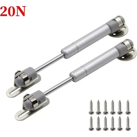 (2 pièces 20N) Vérins à gaz pour charnières de placard, support de levage à âme en cuivre pour portes de placards de cuisine, barre de support hydraulique (1/5)